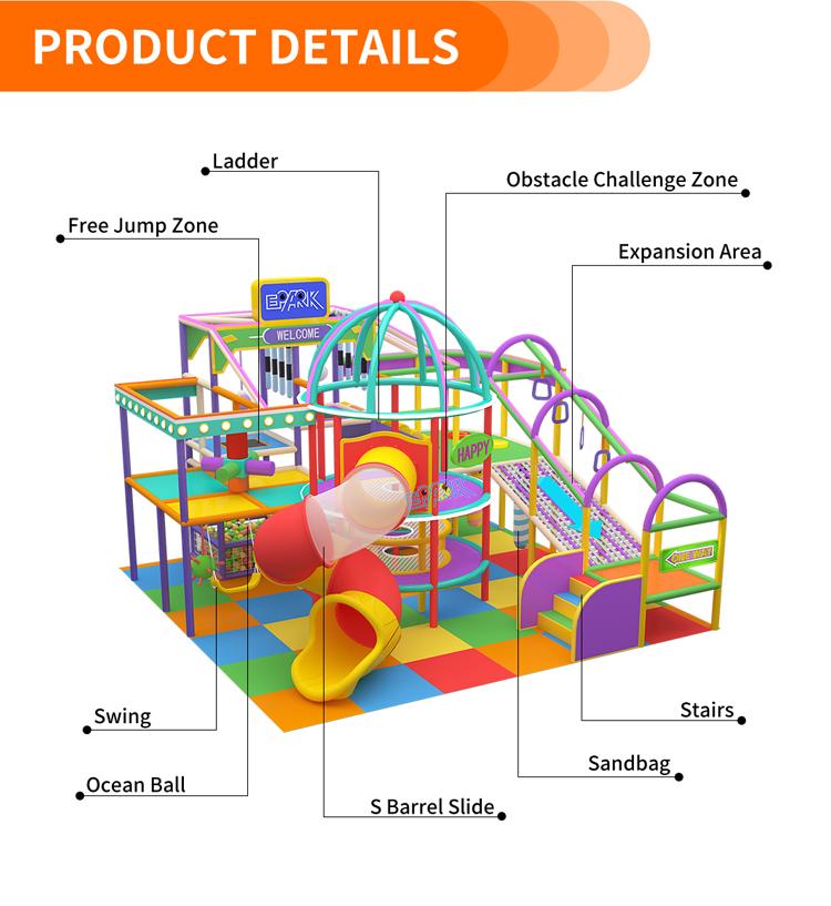 22m² B2B Indoor Playground Solutions: EPARK's Custom Experience - Professional Indoor Playground Equipment by EPARK