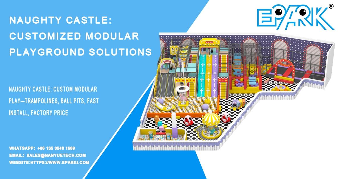 Naughty Castle: Customized Modular Playground Solutions