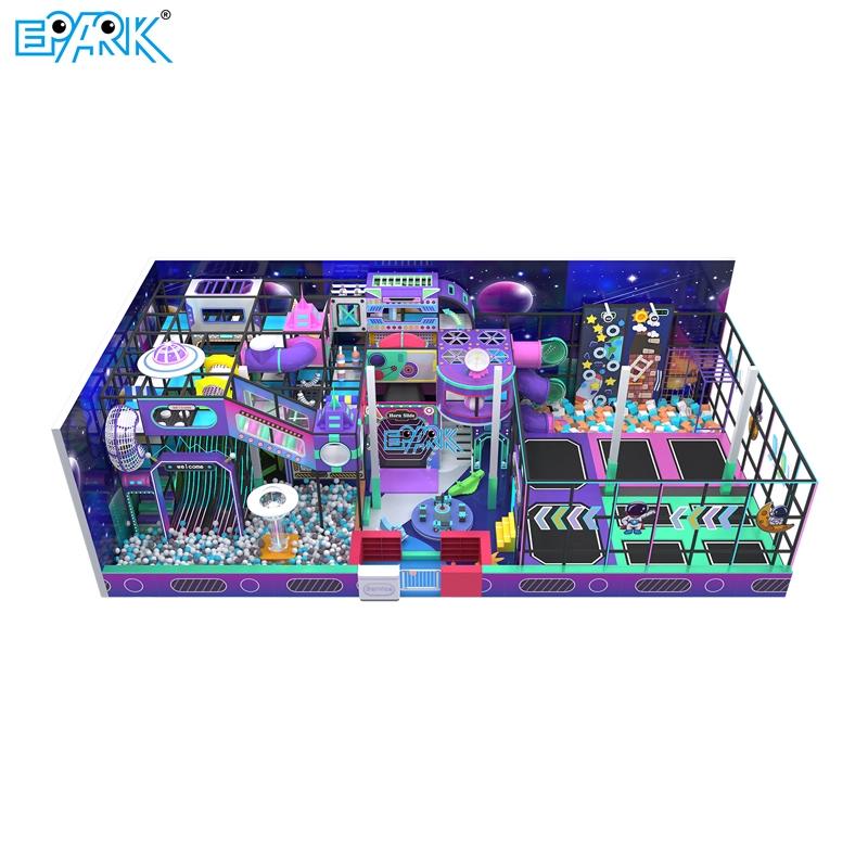 200m² Space Themed Indoor Playground - Professional Indoor Playground Equipment by EPARK