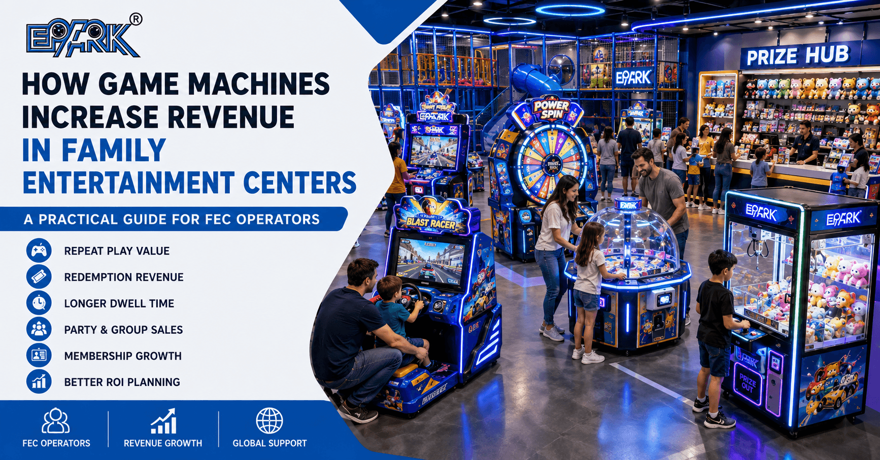 How Game Machines Increase Revenue in Family Entertainment Centers