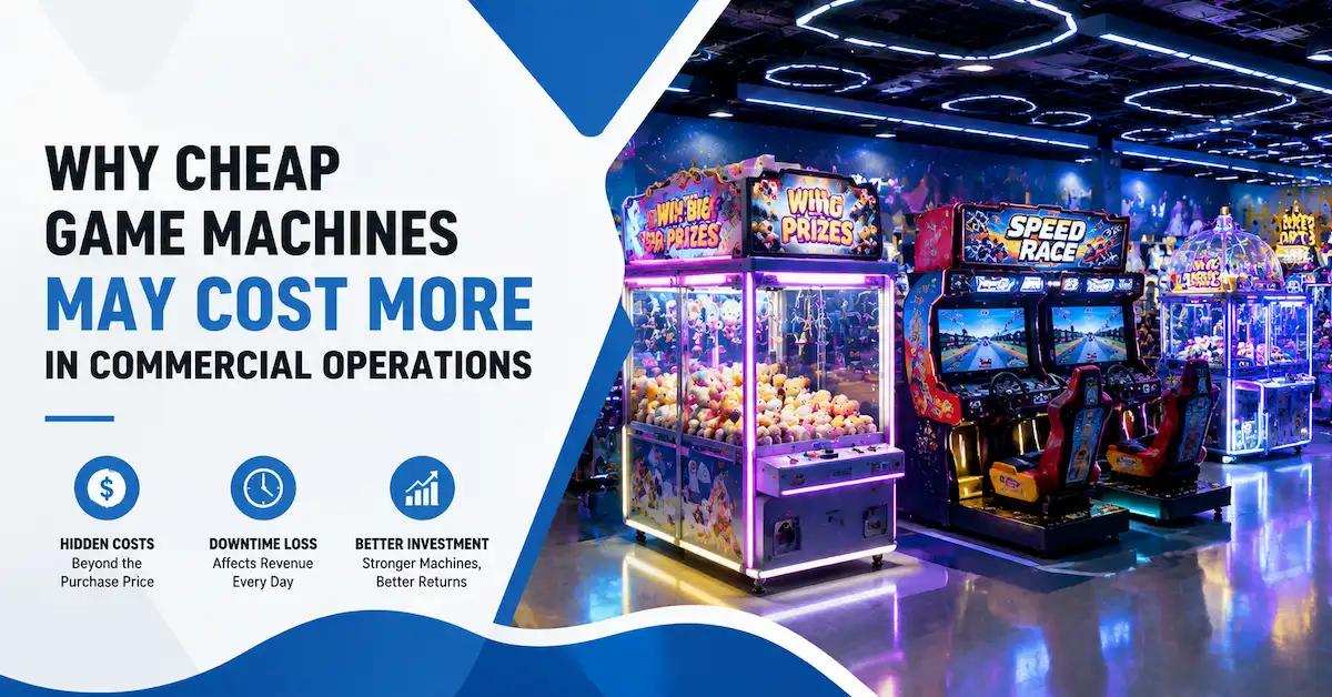 Why Cheap Game Machines May Cost More in Commercial Operations