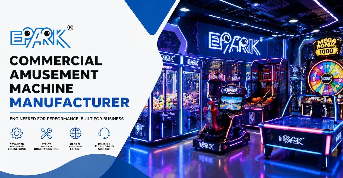 Commercial Amusement Machine Manufacturer: How B2B Buyers Evaluate Commercial-Grade Equipment
