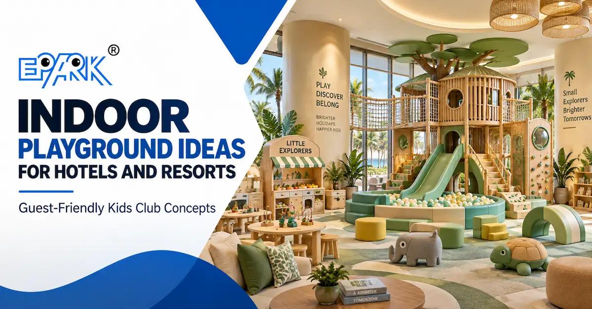 Indoor Playground Ideas for Hotels and Resorts: How to Design a Kids Club Guests Actually Want to Use
