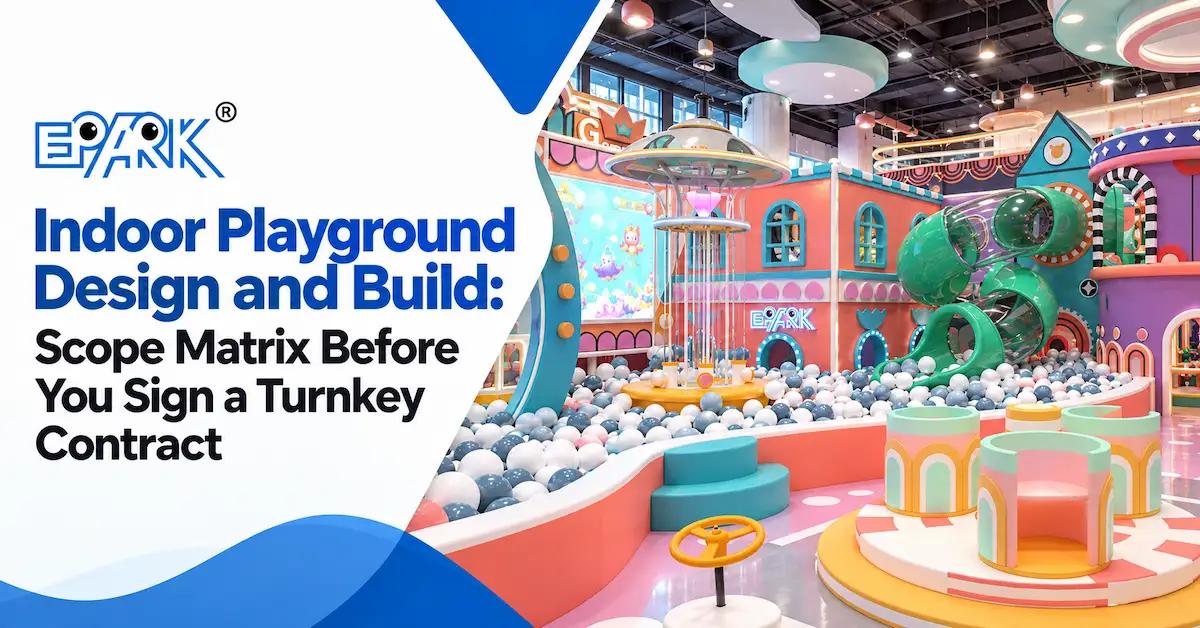 Indoor Playground Design and Build: Scope Matrix Before You Sign a Turnkey Contract