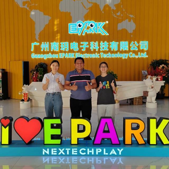 EPARK family entertainment center project using custom playground equipment