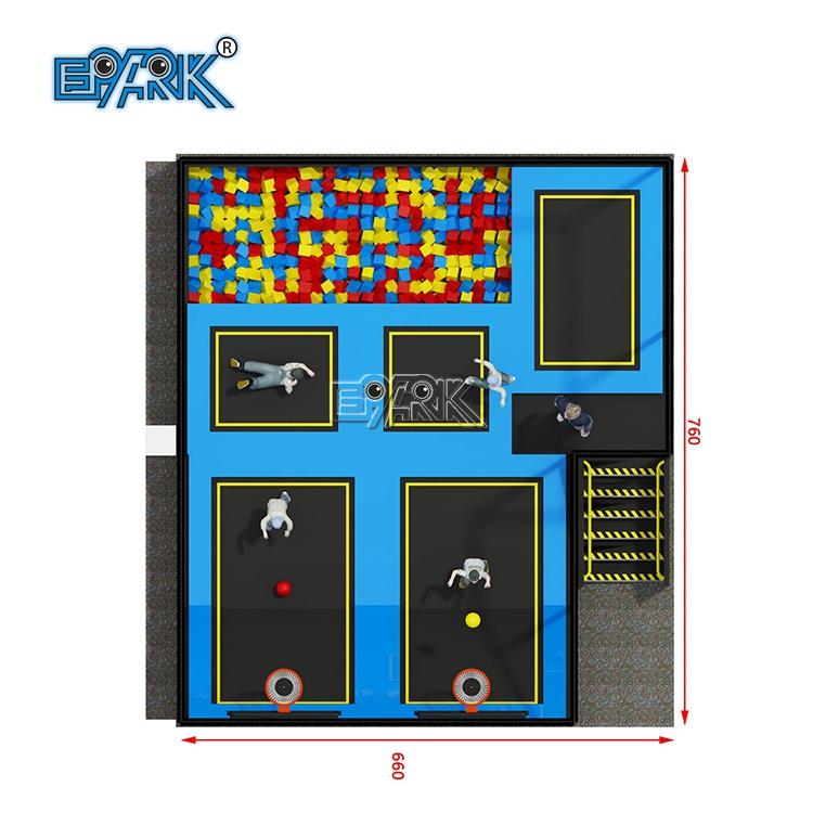 Trampoline Park: Ultimate Fun and Fitness Destination - High Quality Indoor Playground Equipment Trampoline Park: Ultimate Fun and Fitness Destination - Professional Indoor Playground Equipment by EPARK