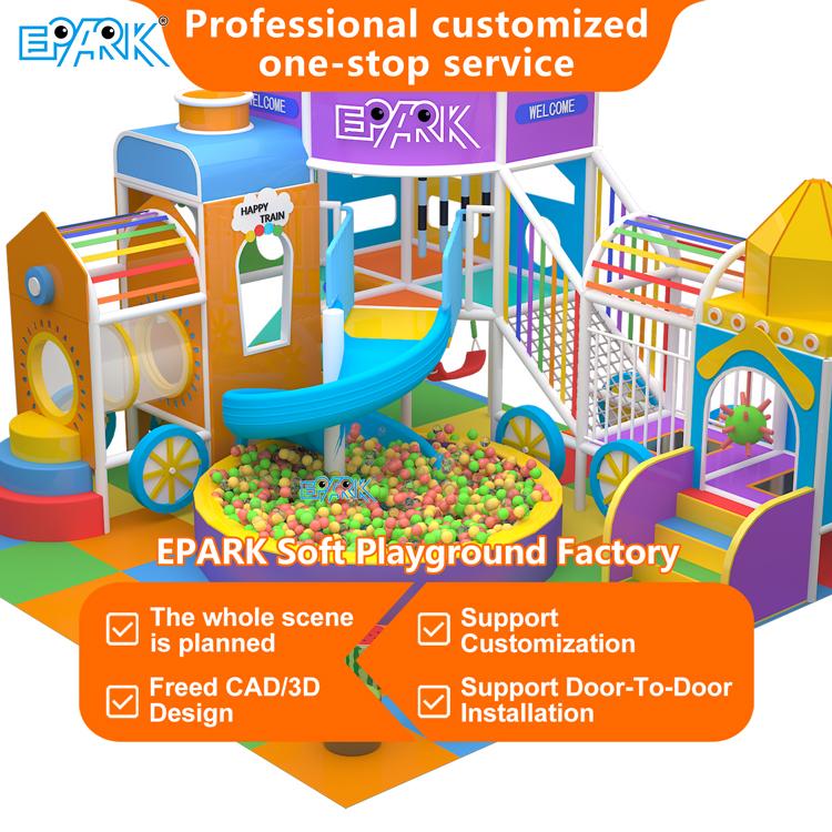 China's leading indoor playground factory: EPARK's innovation