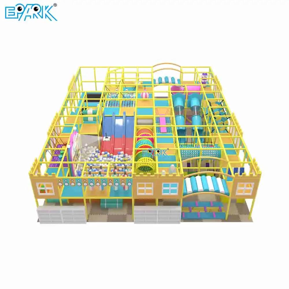Explora el mejor parque infantil interior con tobogán para la aventura y la seguridad - Professional Indoor Playground Equipment by EPARK