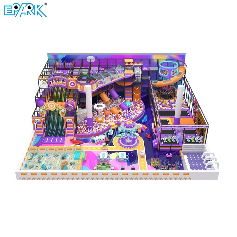 400m² Space Theme Indoor Playground for Kids Play Centers - Professional Indoor Playground Equipment by EPARK