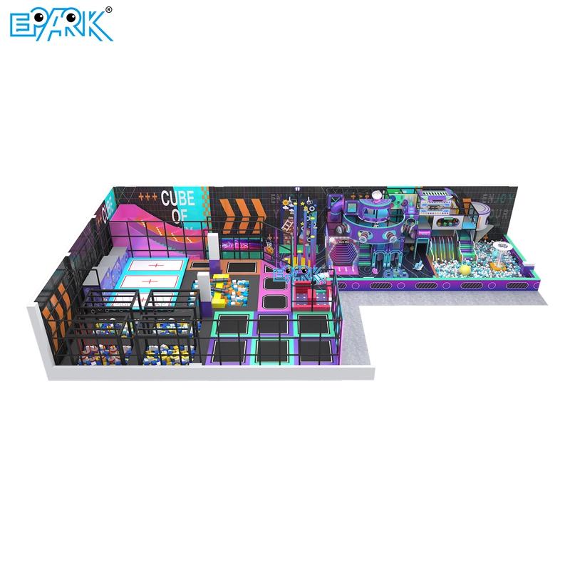 440m² Space Theme Indoor Playground for Kids & FEC - Professional Indoor Playground Equipment by EPARK
