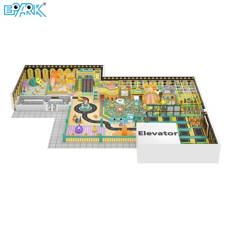 845㎡ Commercial Indoor Playground Equipment for Kids Center - Professional Indoor Playground Equipment by EPARK