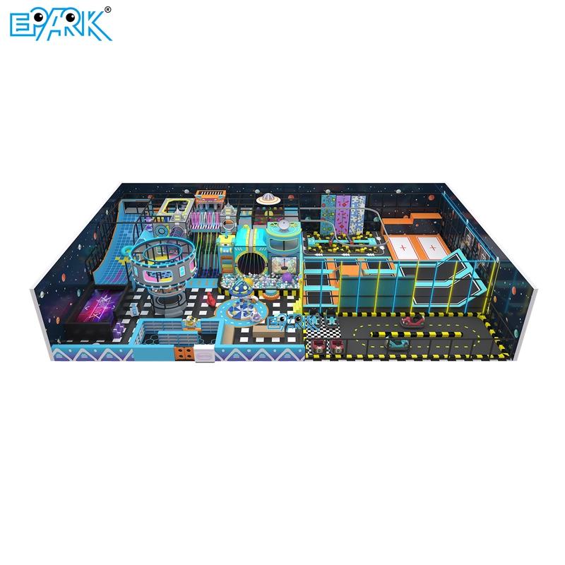 465m² Space Theme Indoor Playground for Kids - Professional Indoor Playground Equipment by EPARK