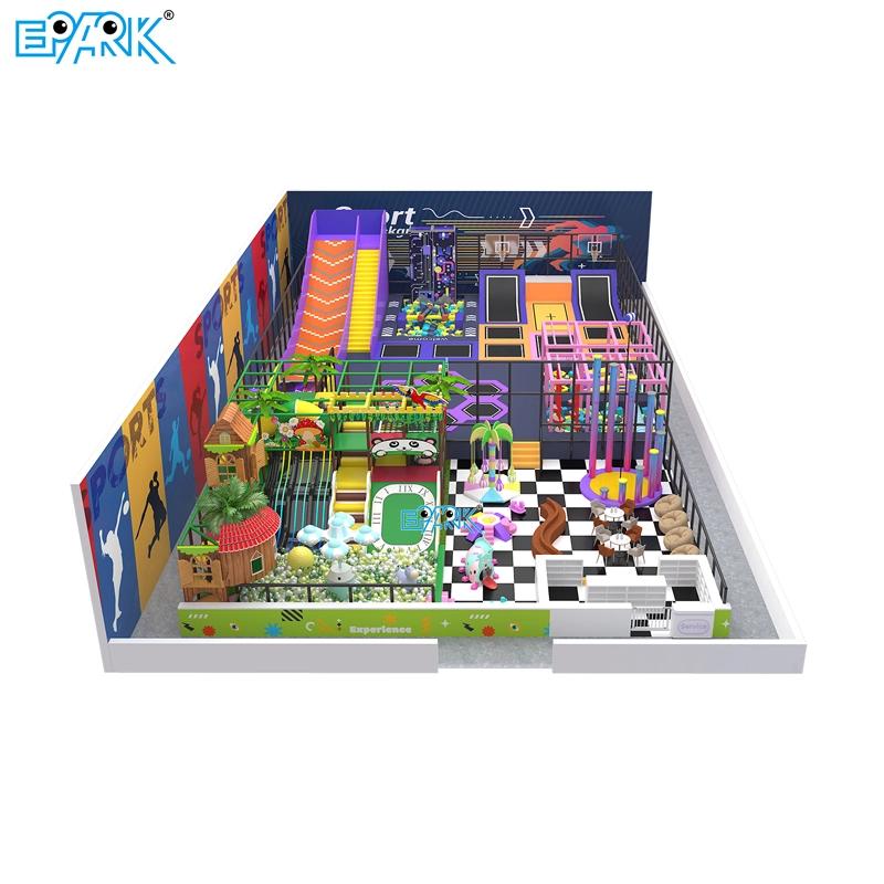 638㎡ Indoor Playground Park | Commercial Soft Play Center - Professional Indoor Playground Equipment by EPARK