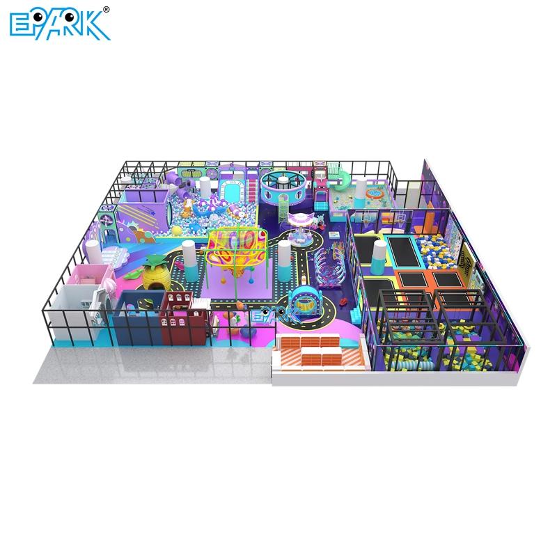 630㎡ Indoor Playground Equipment | Commercial Soft Play Park - Professional Indoor Playground Equipment by EPARK