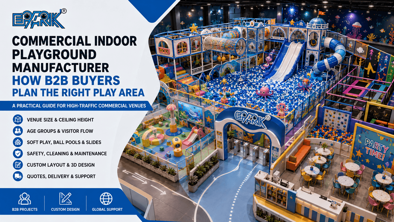 Commercial Indoor Playground Manufacturer: Design Better Play Areas for High-Traffic Venues