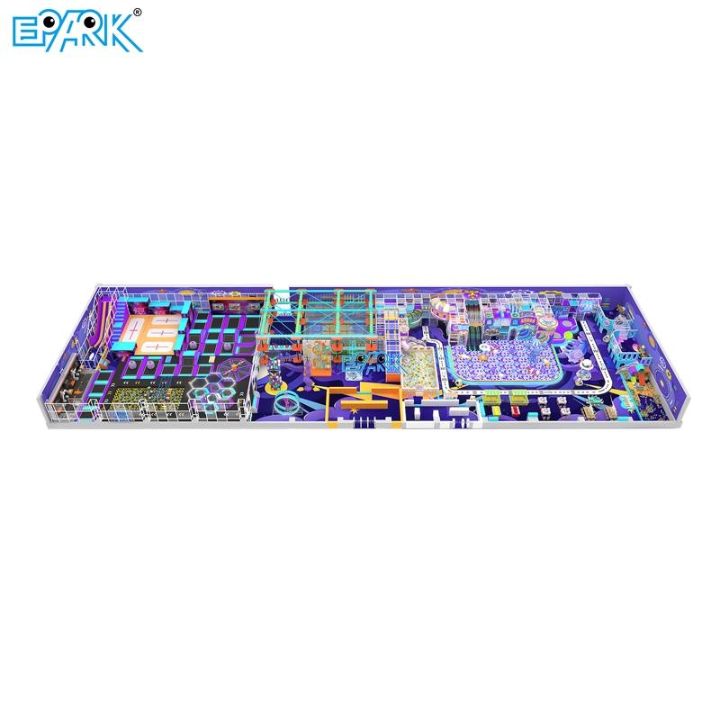 1880m² Space-Themed Indoor Playground for Family Entertainment Centers - Professional Indoor Playground Equipment by EPARK
