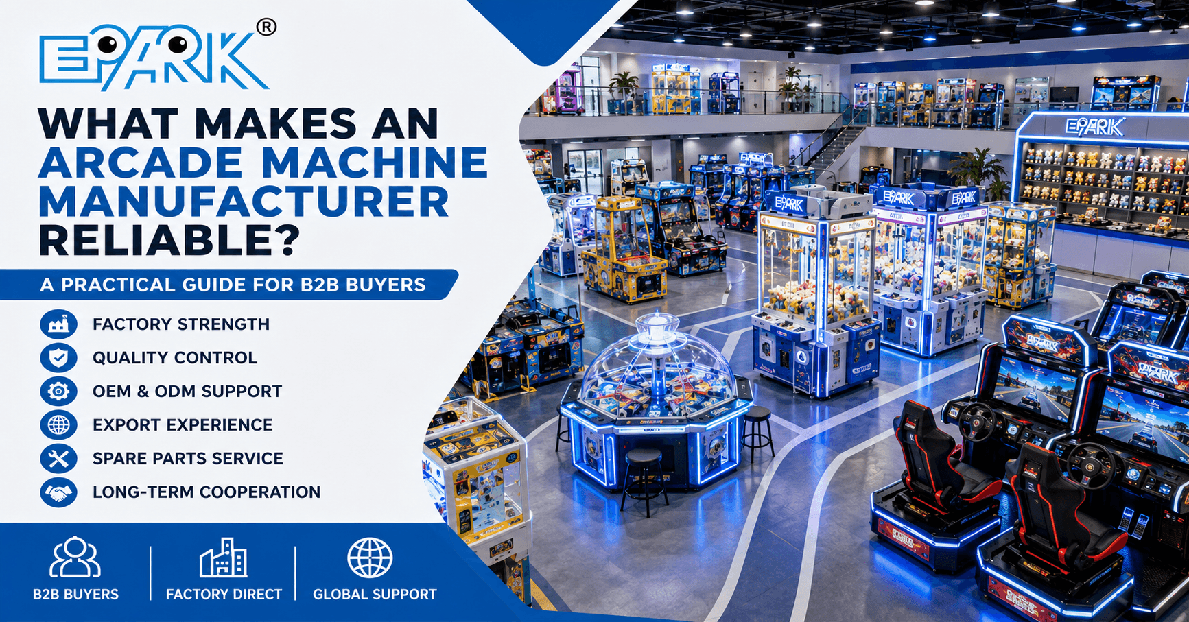 Arcade Machine Manufacturer: What Makes a Factory Reliable?