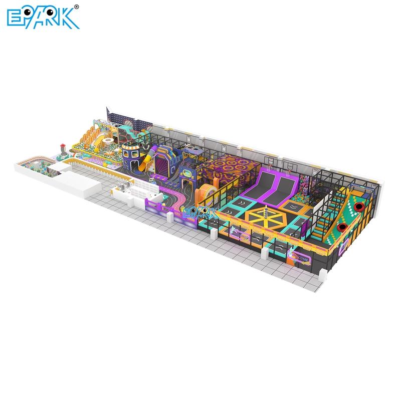 Custom 506m² Indoor Playground Manufacturer Factory Direct - Professional Indoor Playground Equipment by EPARK