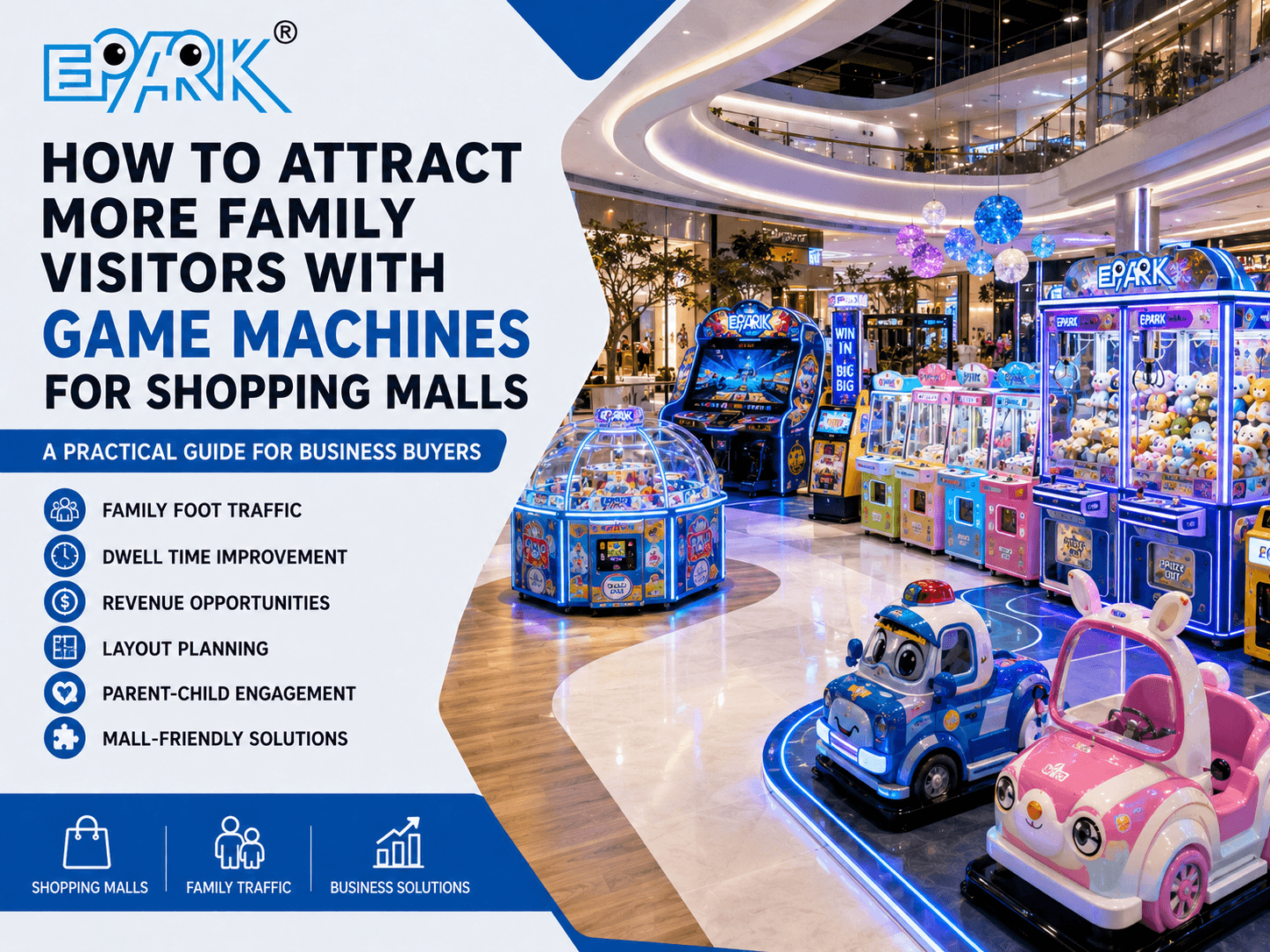 Game Machines for Shopping Malls: How to Attract More Family Visitors