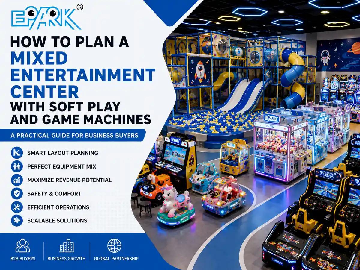 How to Plan a Mixed Entertainment Center with Soft Play and Game Machines