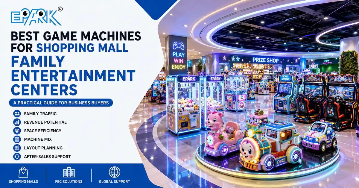 Best Game Machines for Shopping Mall Family Entertainment Centers