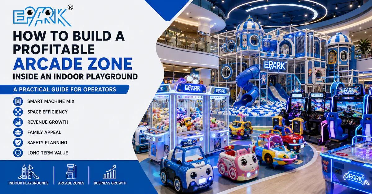 How to Build a Profitable Arcade Zone Inside an Indoor Playground