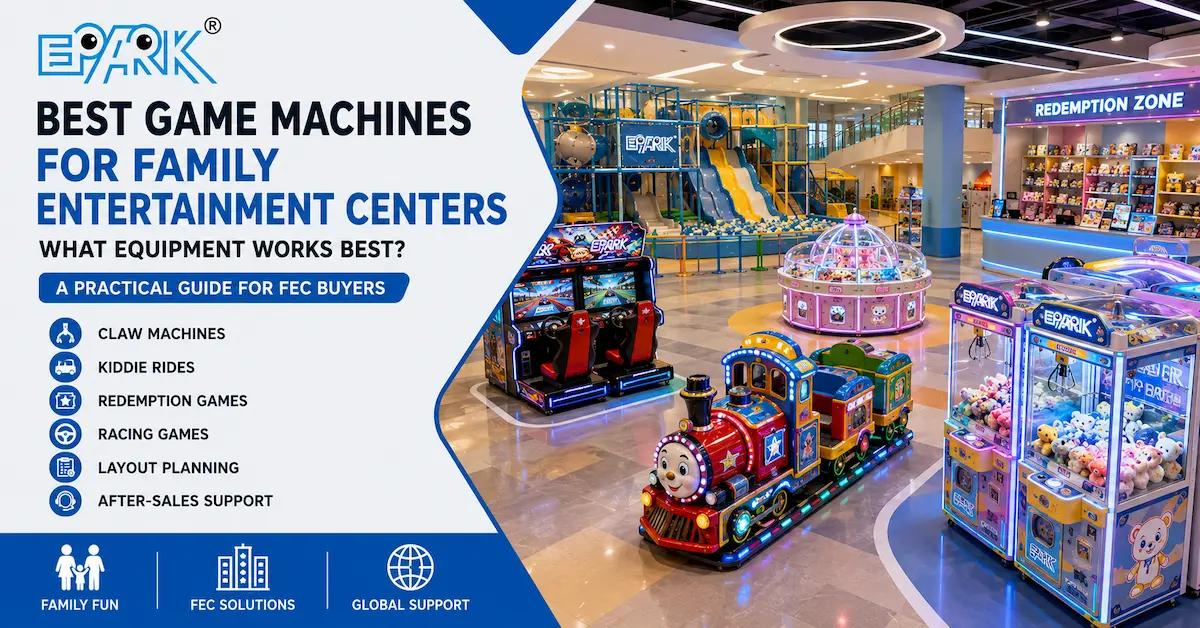 Game Machines for Family Entertainment Centers: What Equipment Works Best?