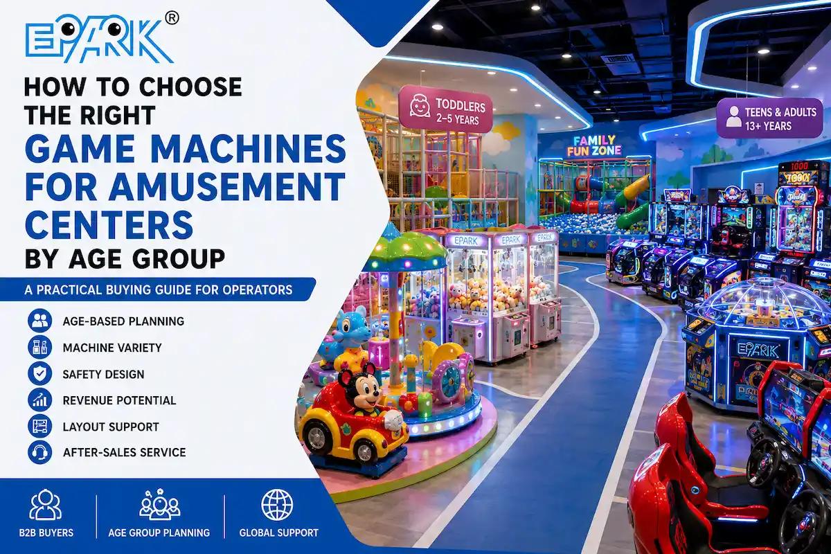 Game Machines for Amusement Centers: Choosing Equipment by Age Group