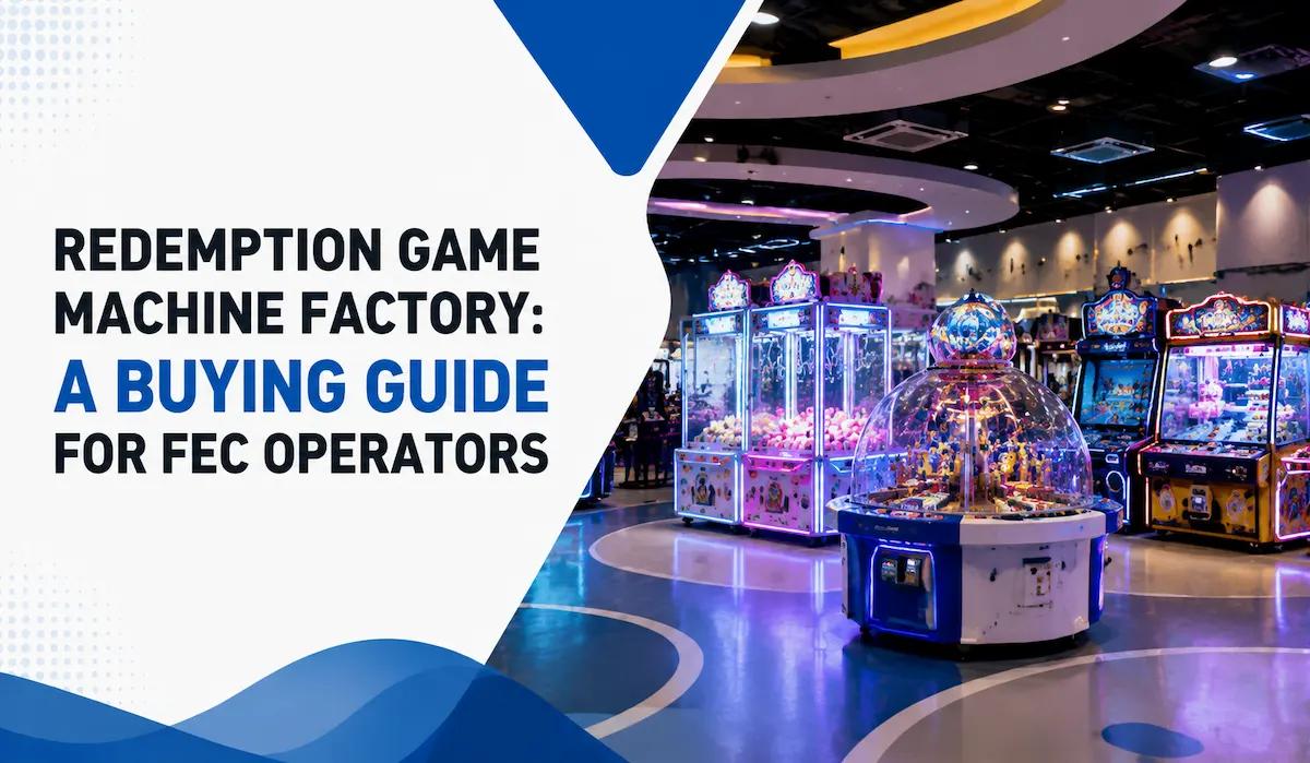 Redemption Game Machine Factory: A Buying Guide for FEC Operators