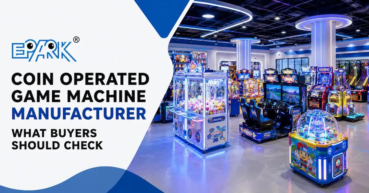 Coin Operated Game Machine Manufacturer: What Buyers Should Check