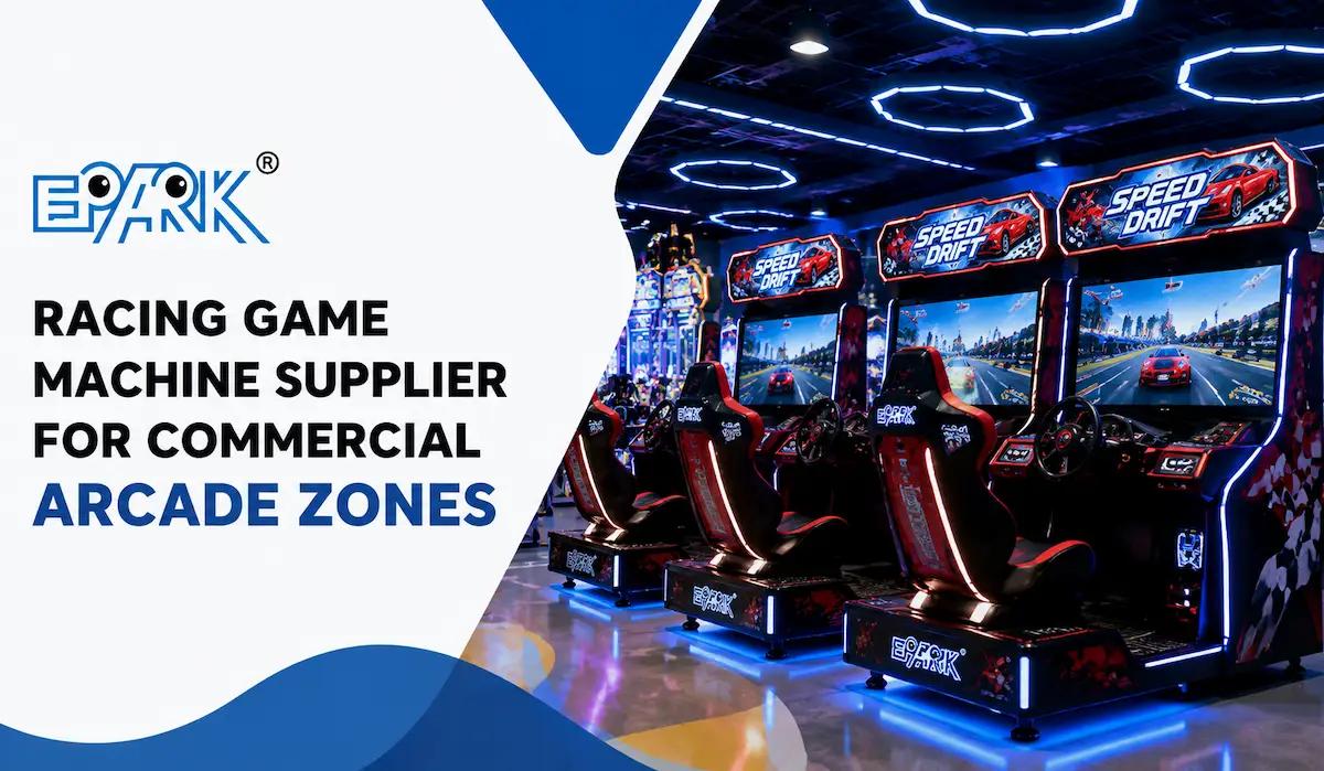 Racing Game Machine Supplier for Commercial Arcade Zones