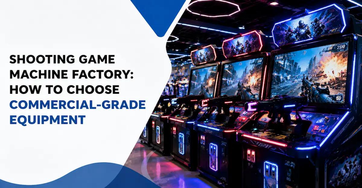 Shooting Game Machine Factory: How to Choose Commercial-Grade Equipment