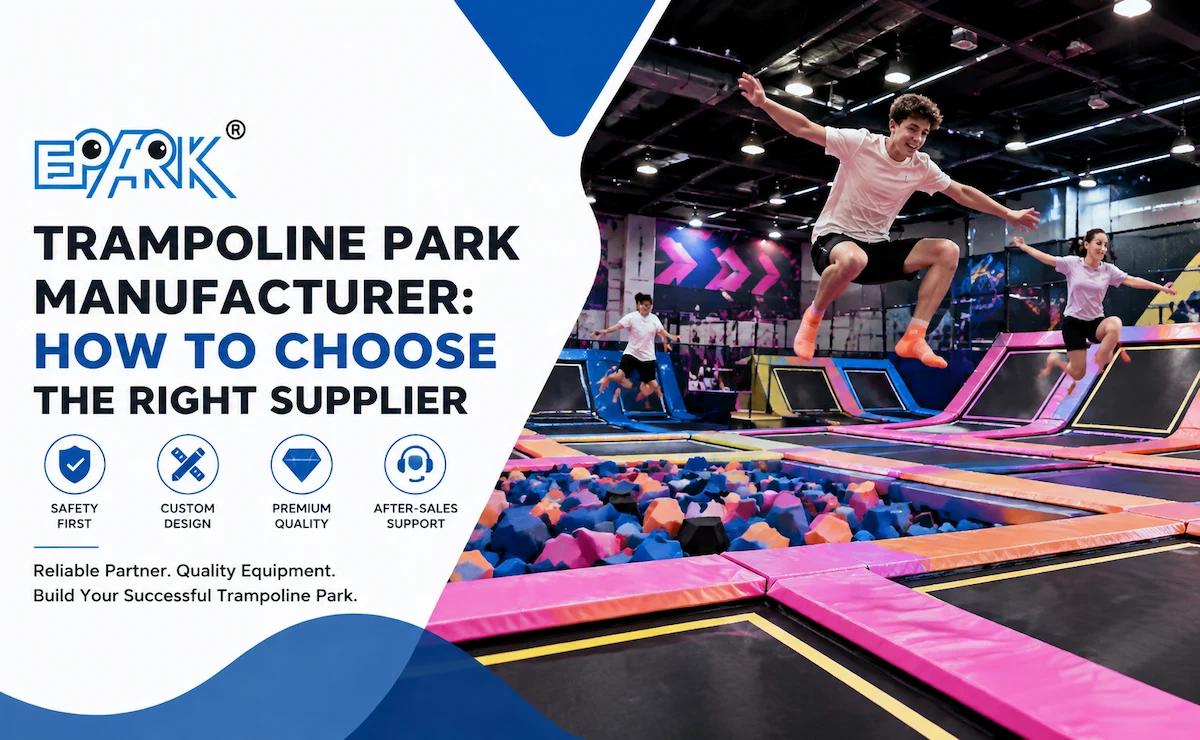 Trampoline Park Manufacturer: How to Choose the Right Supplier