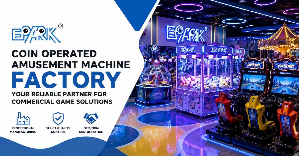 Coin Operated Amusement Machine Factory: B2B Guide to Reliable Commercial Game Production