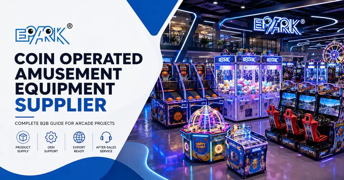 Coin Operated Amusement Equipment Supplier: Complete B2B Guide for Arcade Projects