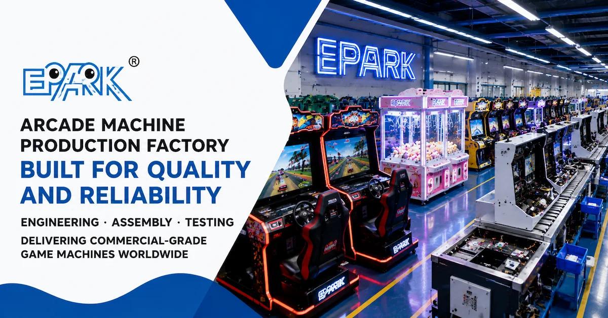 Arcade Machine Production Factory: How Commercial Arcade Machines Are Made