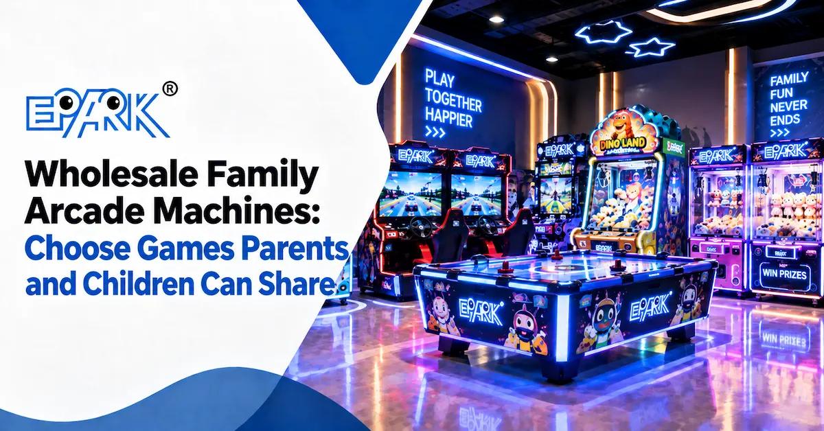 Wholesale Family Arcade Machines: Choose Games Parents and Children Can Share