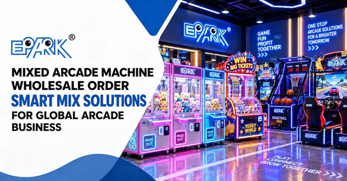 Mixed Arcade Machine Wholesale Order: Balance Models, Packing and Reorder Control