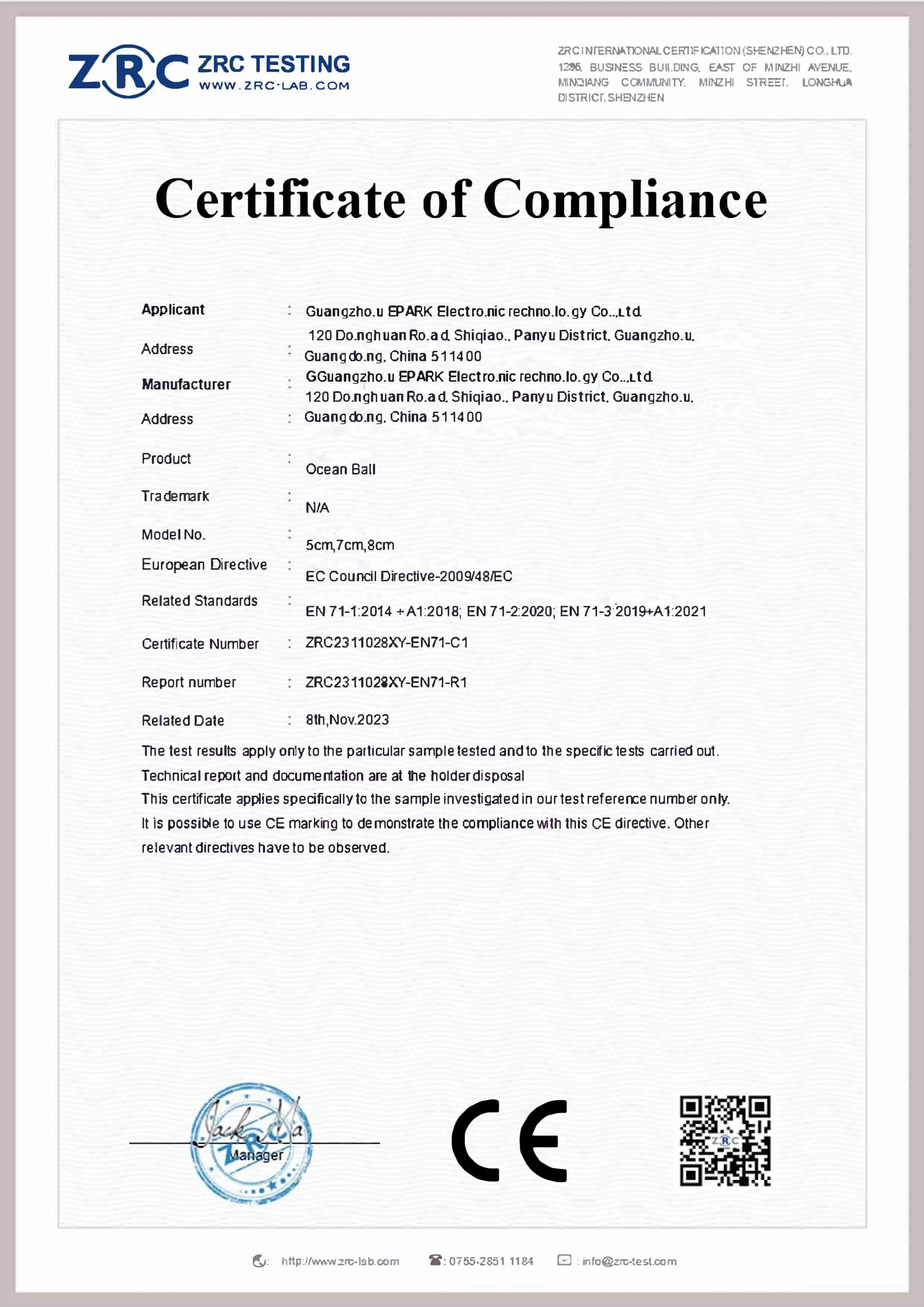 ZRC Indoor Playground CE